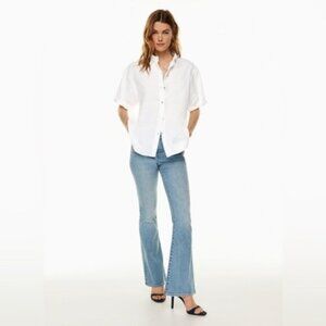 EUC- DENIM FORUM THE JANE SHIRT -100% cotton- Small- oversized